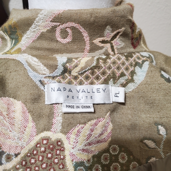 Napa Valley fully lined brocade blazer - Picture 5 of 6